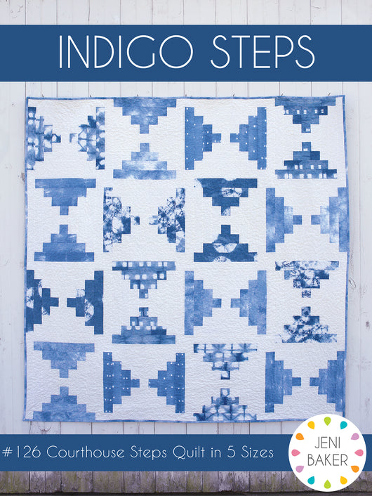 Indigo Steps Downloadable Pattern by Jeni Baker