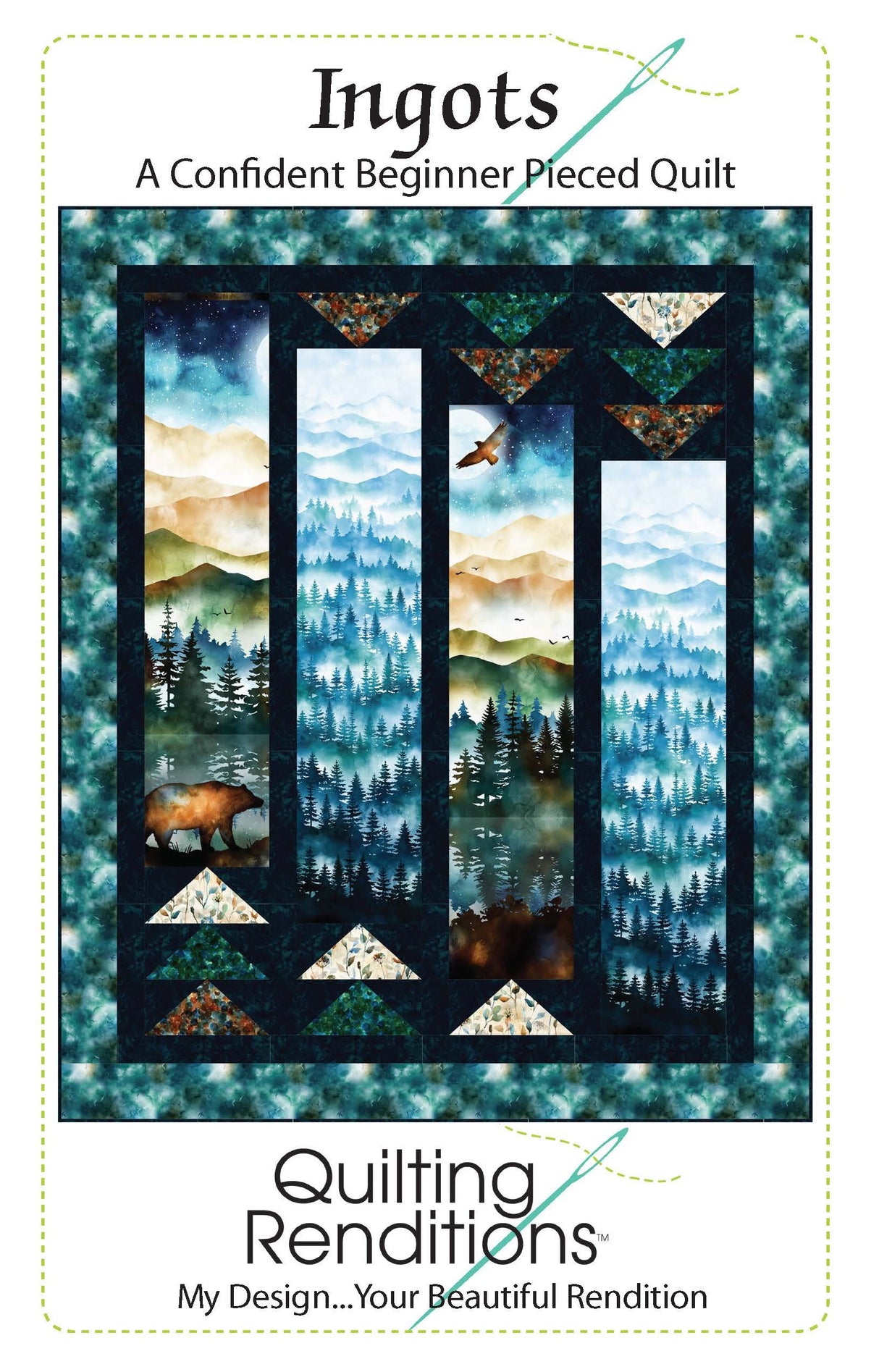 Ingots Pattern by Quilting Renditions