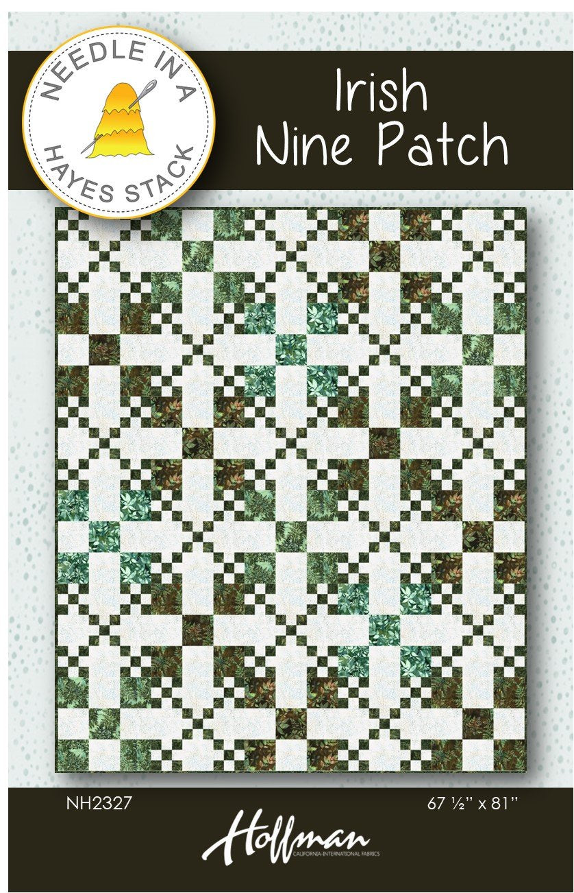 Irish Nine Patch Downloadable Pattern by Needle In A Hayes Stack
