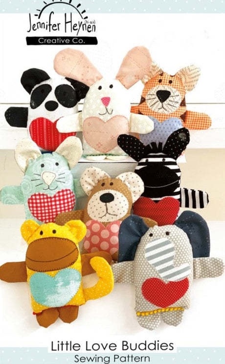 Little Love Buddies Pattern by  Jennifer Heynen Creative Co.