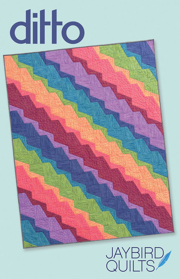 Ditto V2 Quilt Pattern by Jaybird Quilts