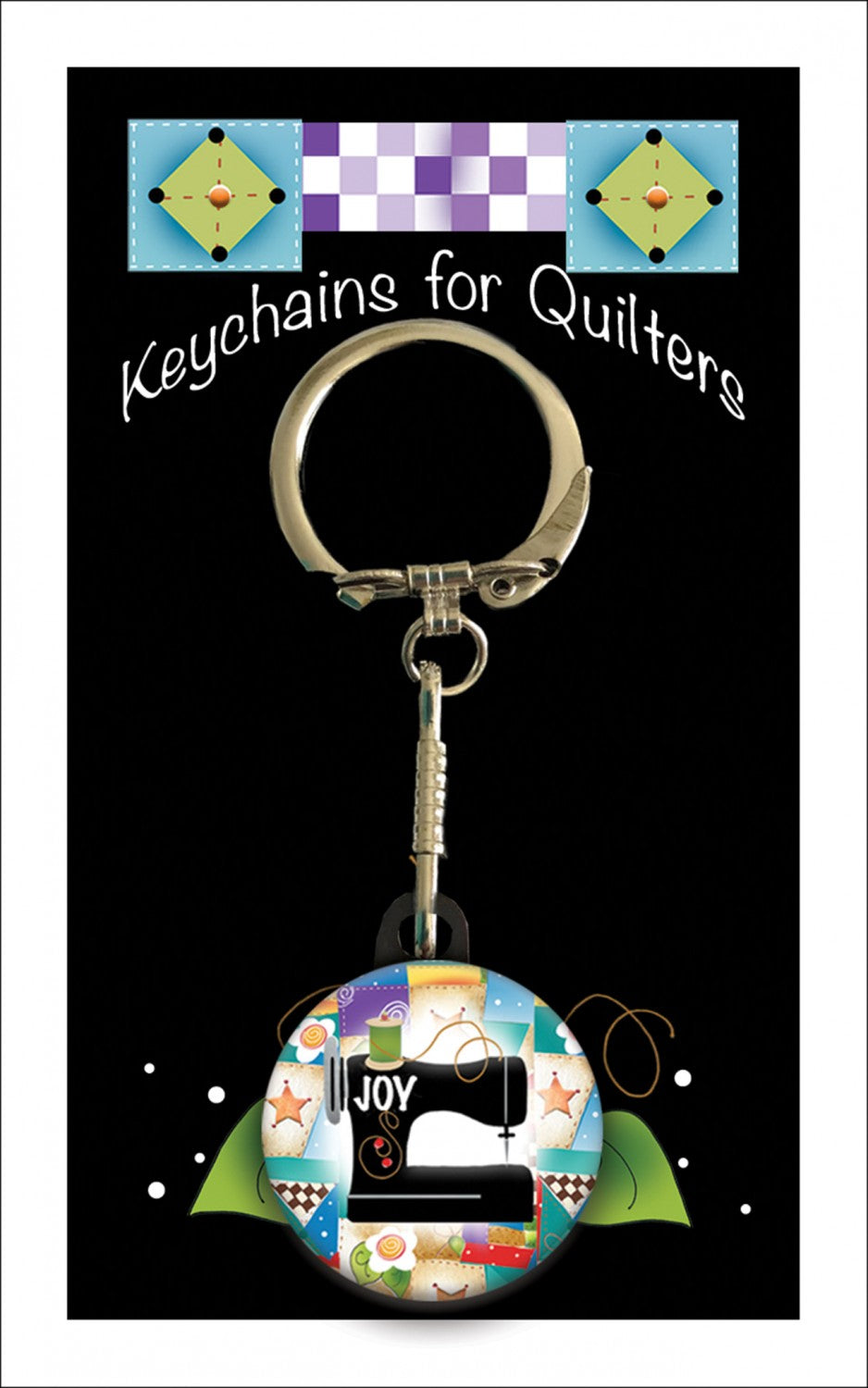 Keychain Joy Sewing Machine by Jody Houghton Designs