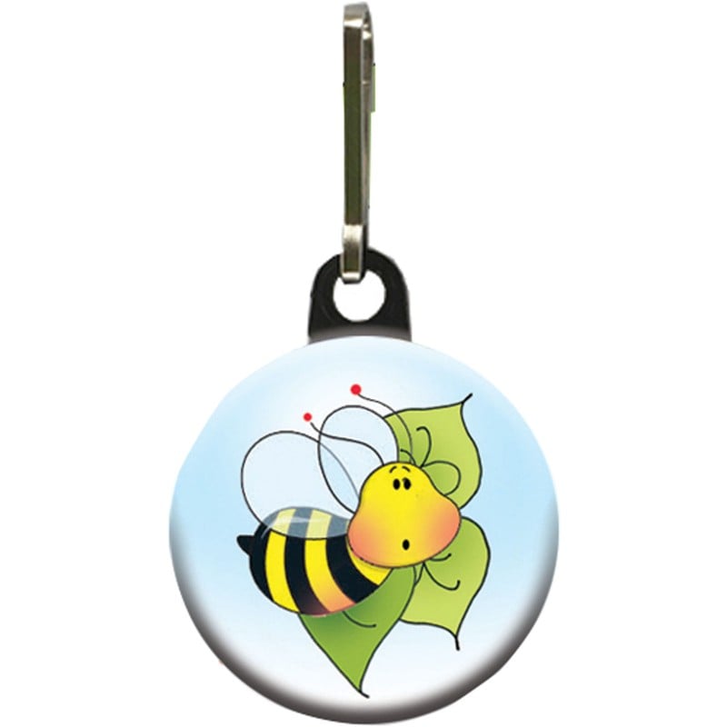 Joyful Zipper Charm Message by Jody Houghton Designs
