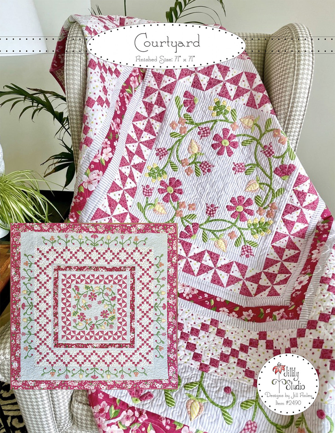 Courtyard Quilt Pattern by Jillily Studio