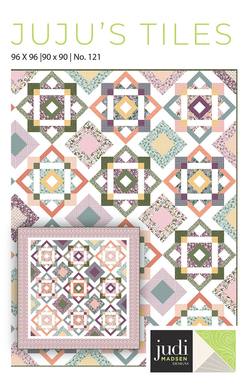 Juju's Tiles Quilt Pattern by Judi Madsen