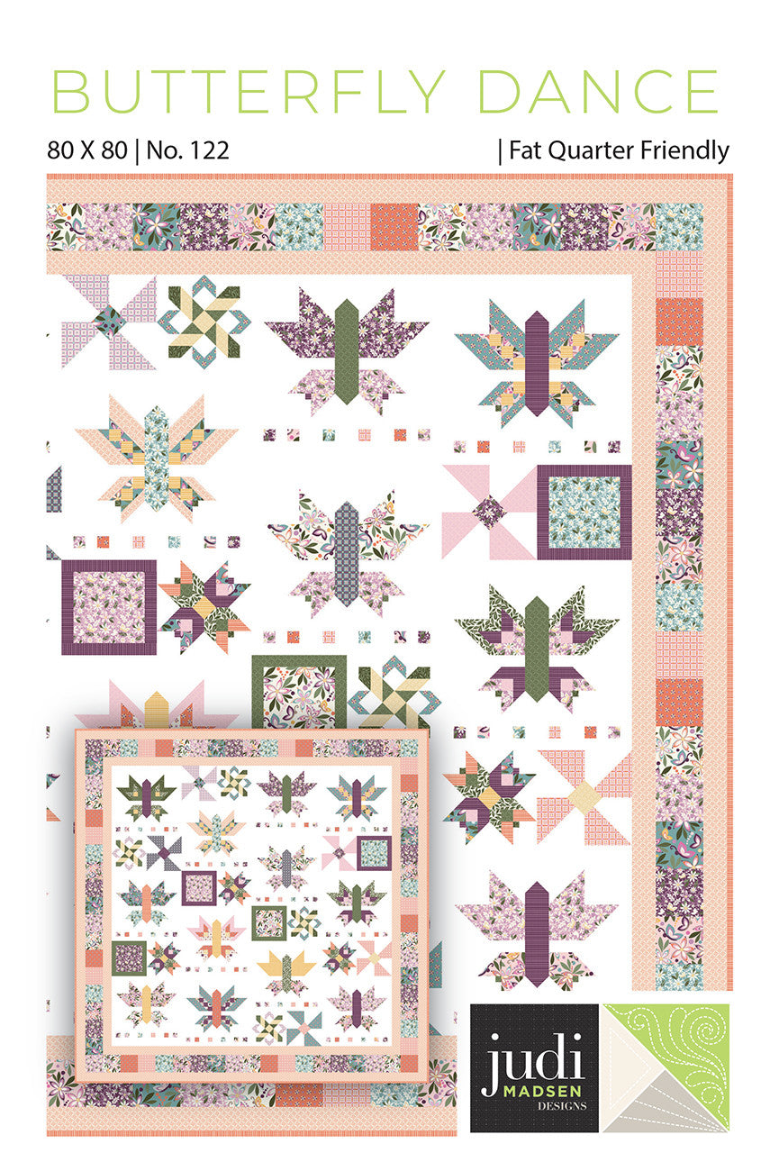 Butterfly Dance Quilt Pattern by Judi Madsen