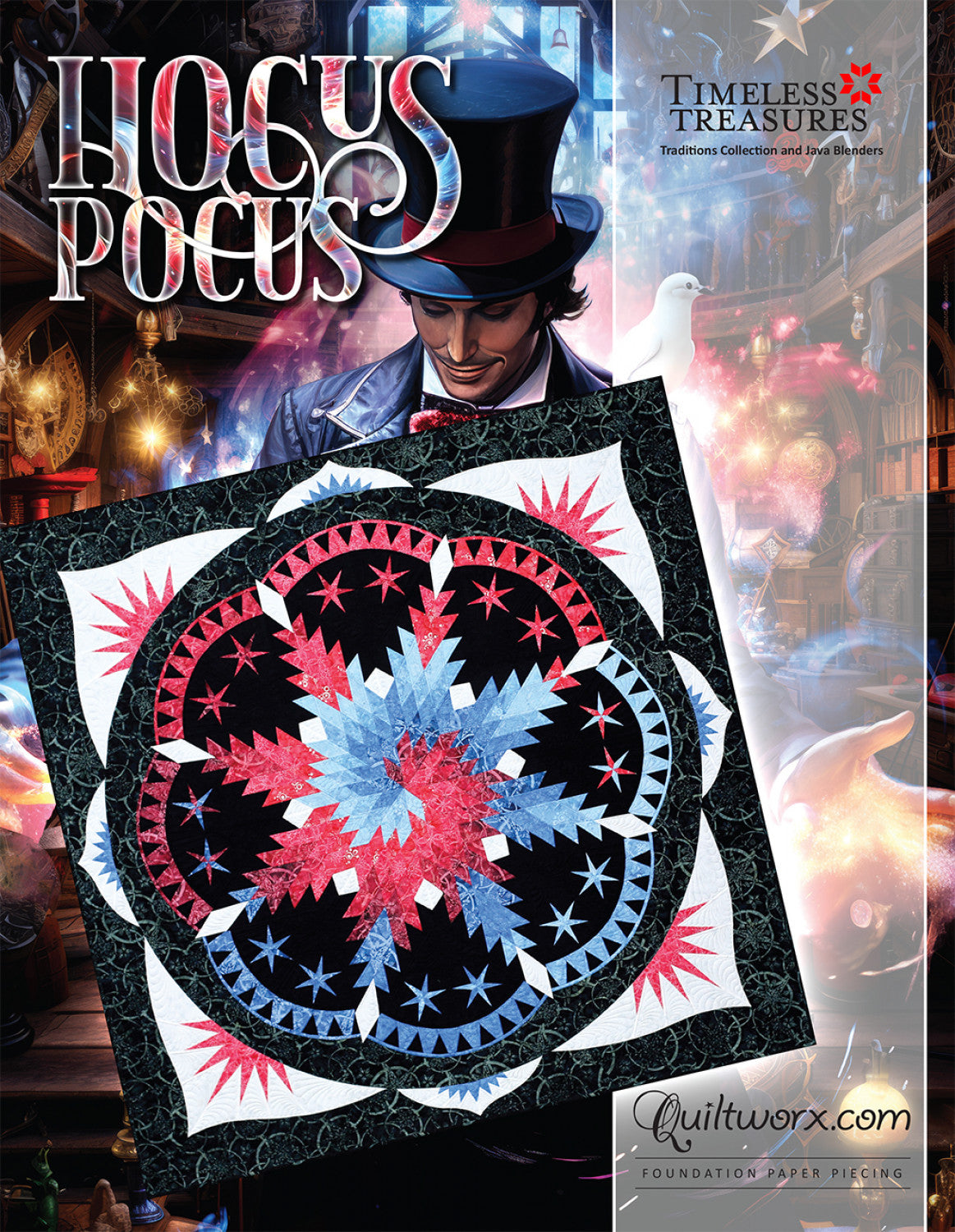 Hocus Pocus Quilt Pattern by QuiltFox