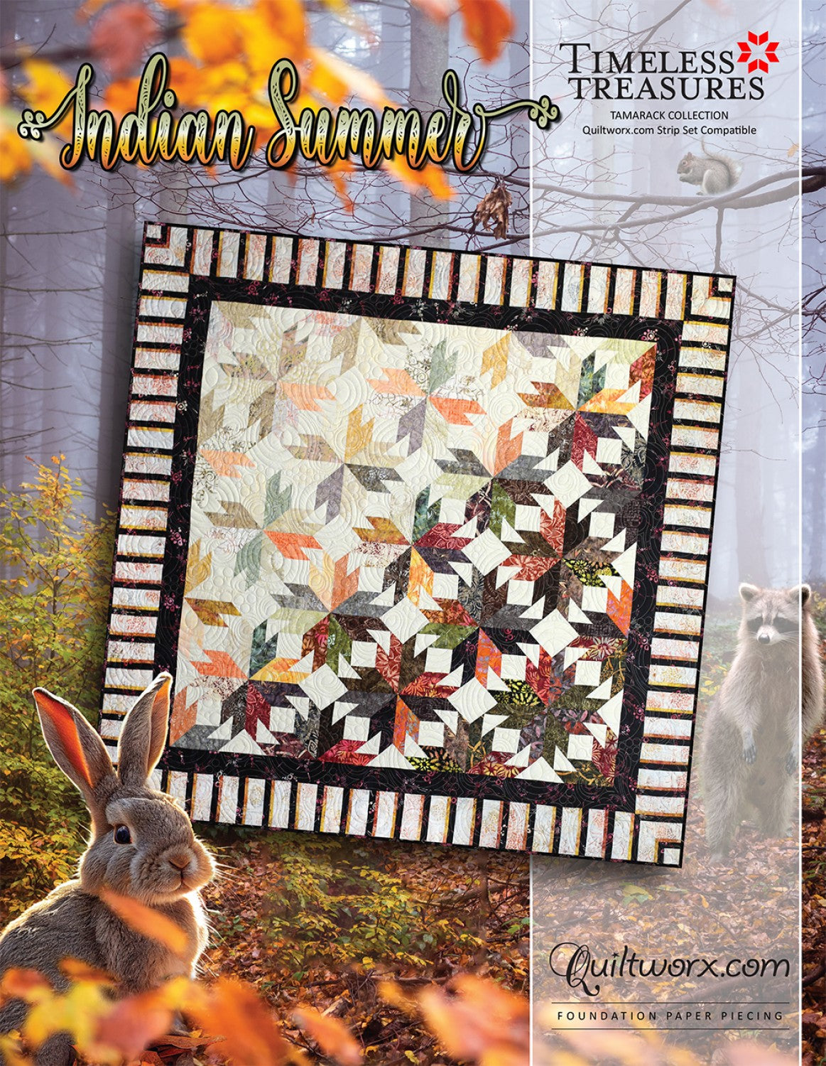 Indian Summer 2023 Quilt Pattern by Quiltworx