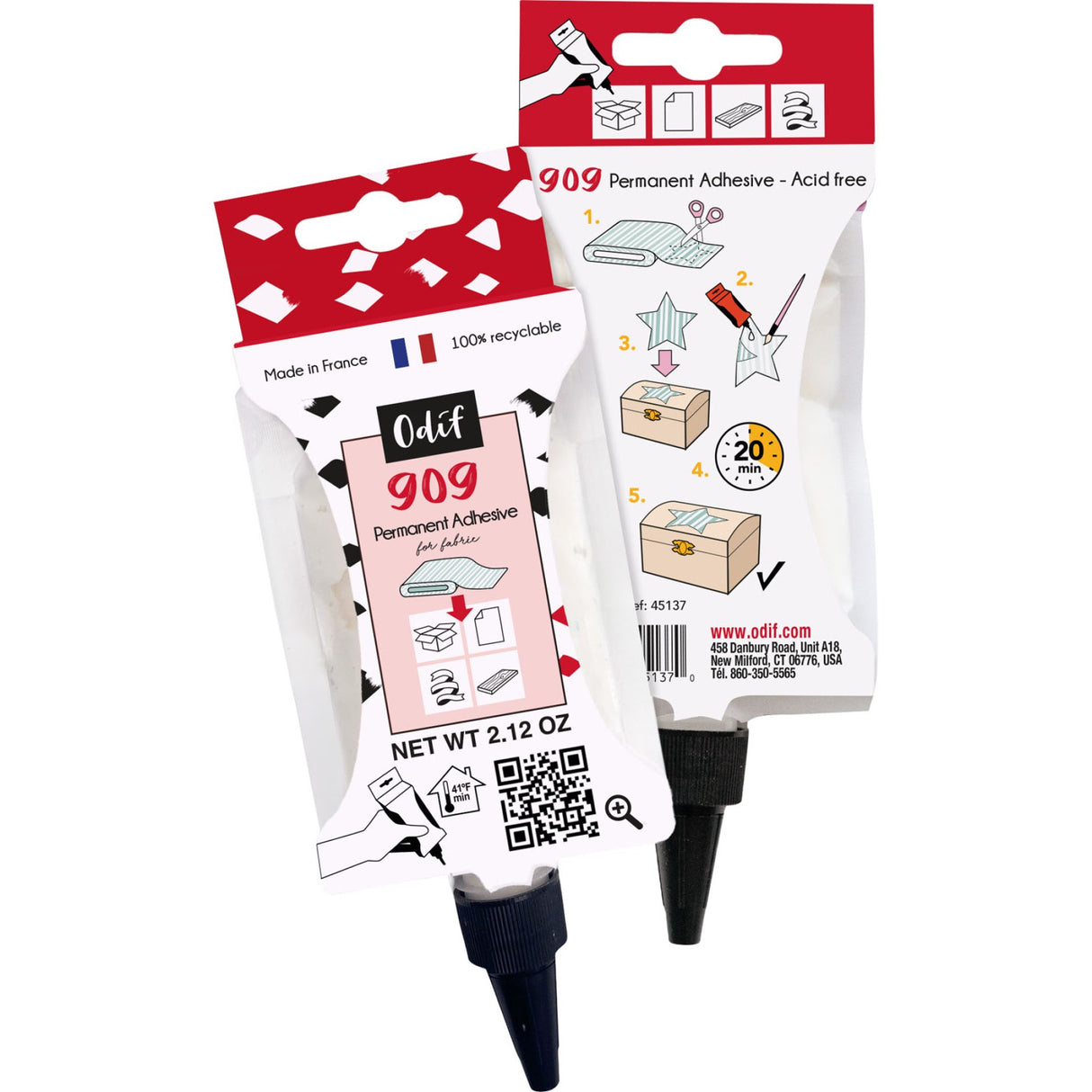 909 Permanent Adhesive Pouch