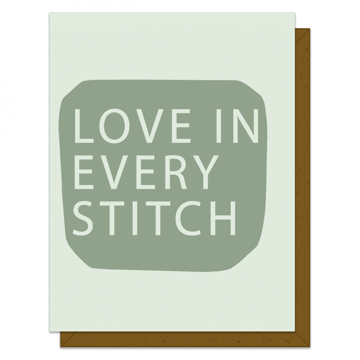 Love In Every Stitch Card by Kati Cupcake