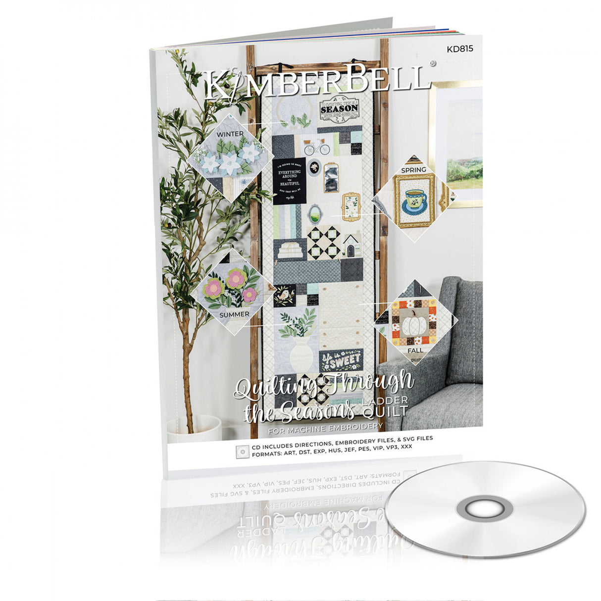 Quilting Through the Seasons Ladder Quilt