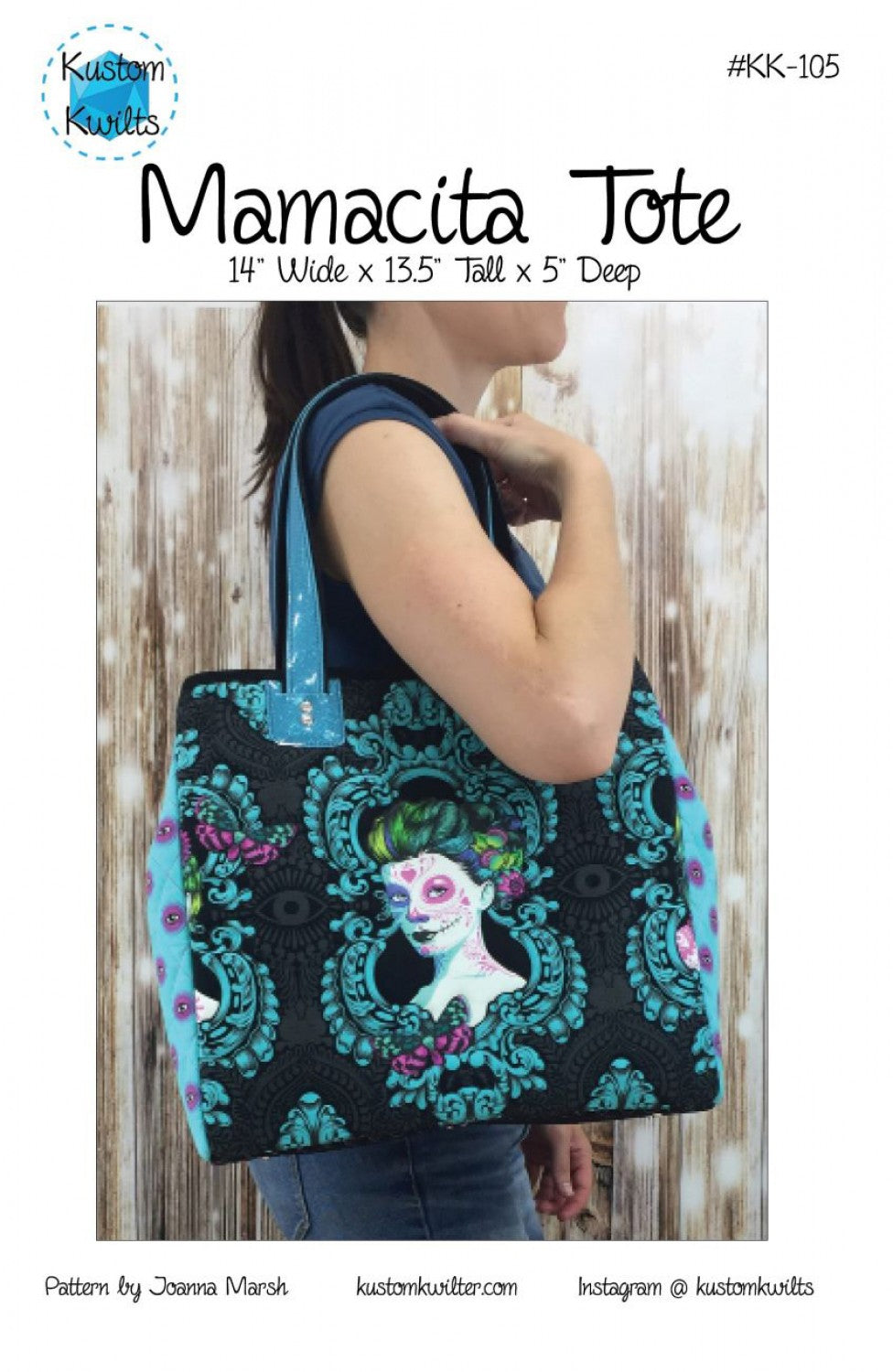 Mamacita Tote Pattern by Kustom Kwilts