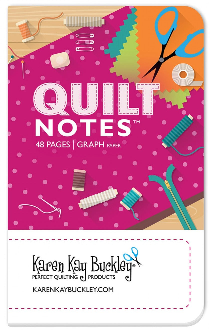 Quilt Notes Graph Paper Notebooks by Karen K Buckley