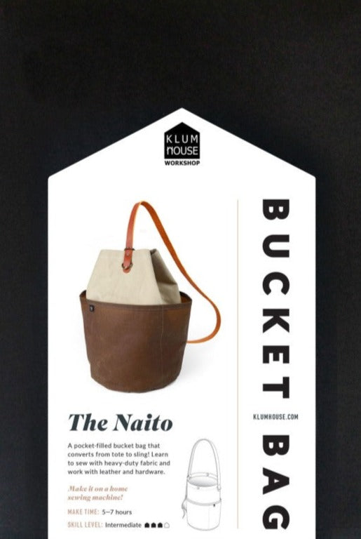 Naito Bucket Bag Pattern by Klum House