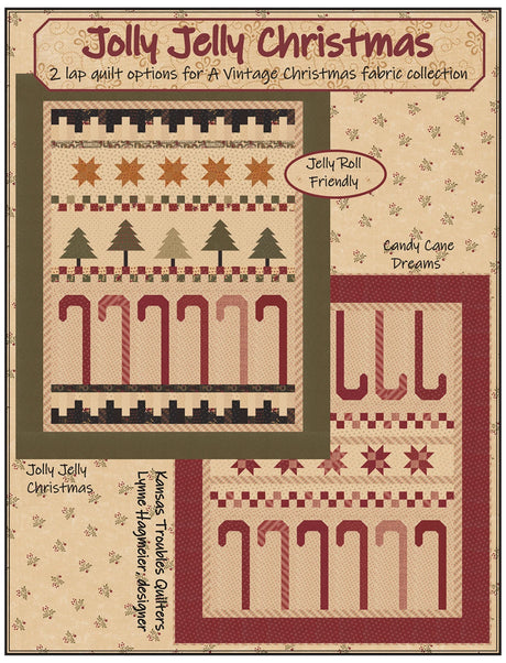 Jolly Jelly Christmas Quilt Pattern by Kansas Troubles Quilters