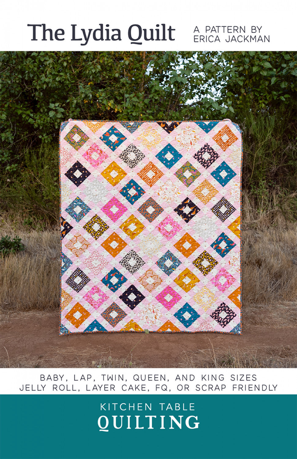 The Lydia Quilt Pattern by Kitchen Table Quilting