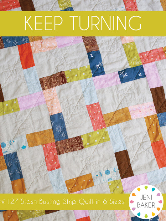 Keep Turning Downloadable Pattern by Jeni Baker
