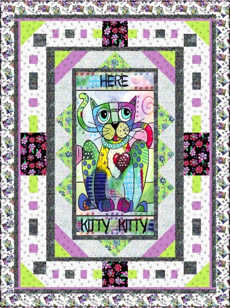 Kitty's Garden Downloadable Pattern by Pine Tree Country Quilts