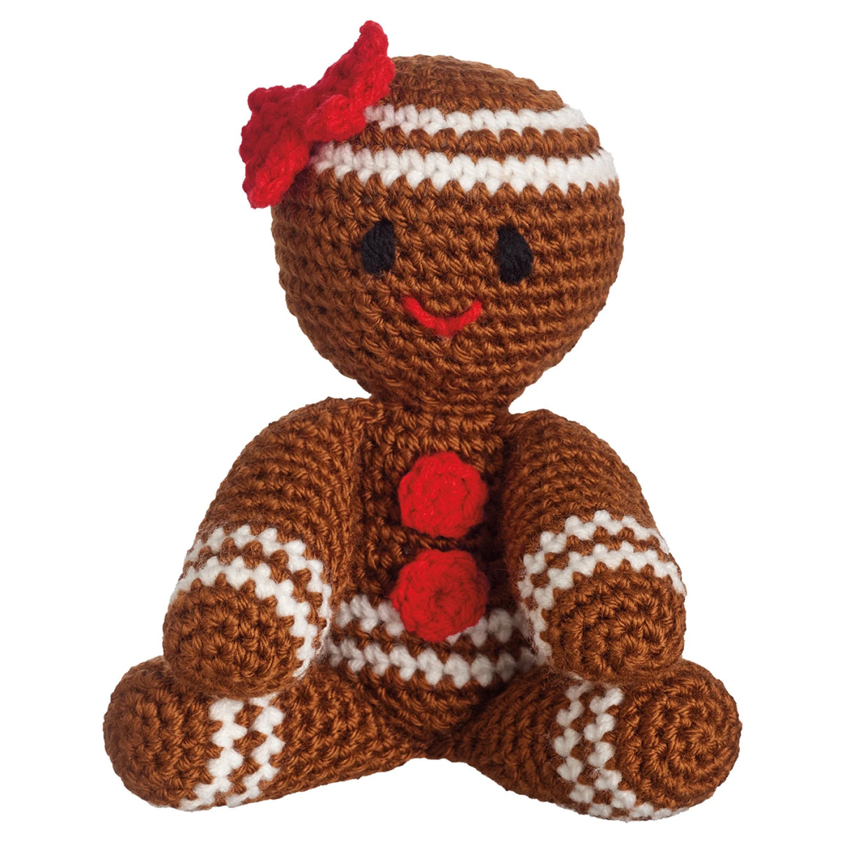 Leisure Arts Crochet Friend Kit Gingerbread Pattern by Leisure Arts