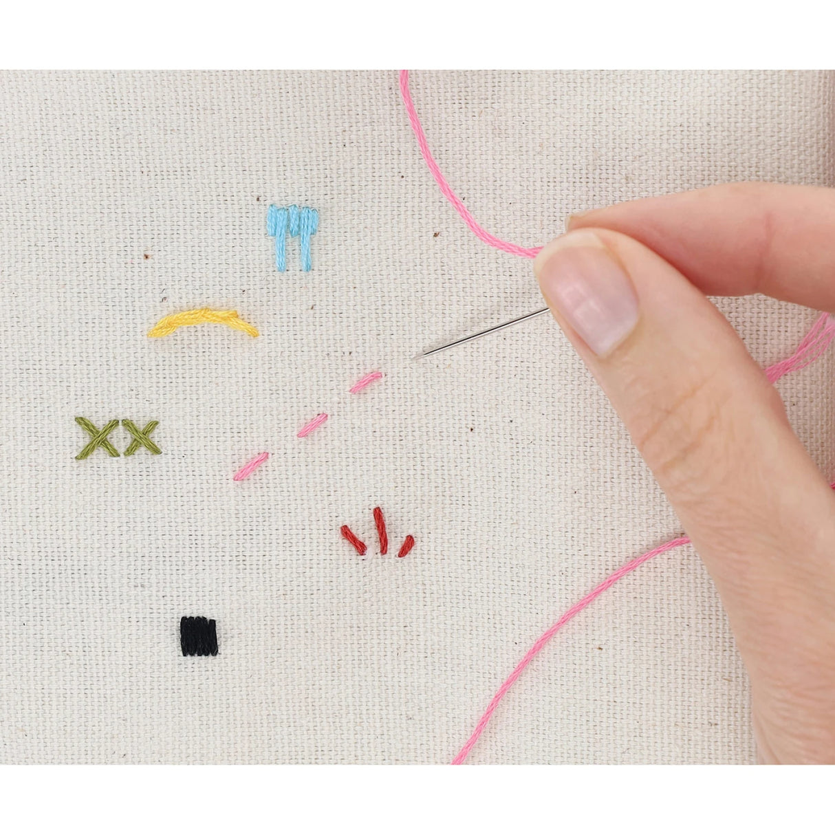 Leisure Arts Kit Embroidery 6" Home Sweet Home by Leisure Arts