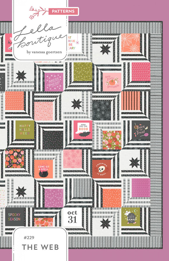 The Web Quilt Pattern by Lella Boutique