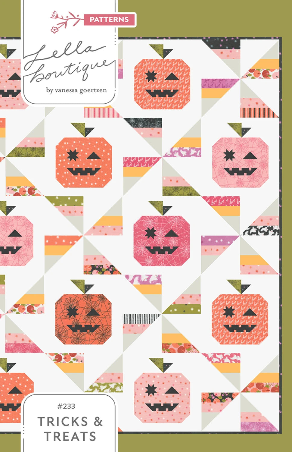 Tricks & Treats Quilt Pattern by Lella Boutique
