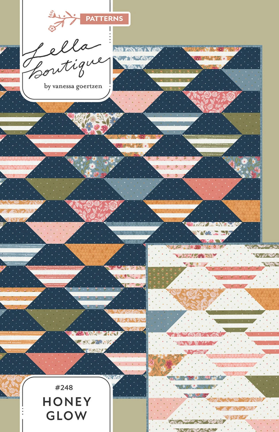 Honey Glow Quilt Pattern by Lella Boutique