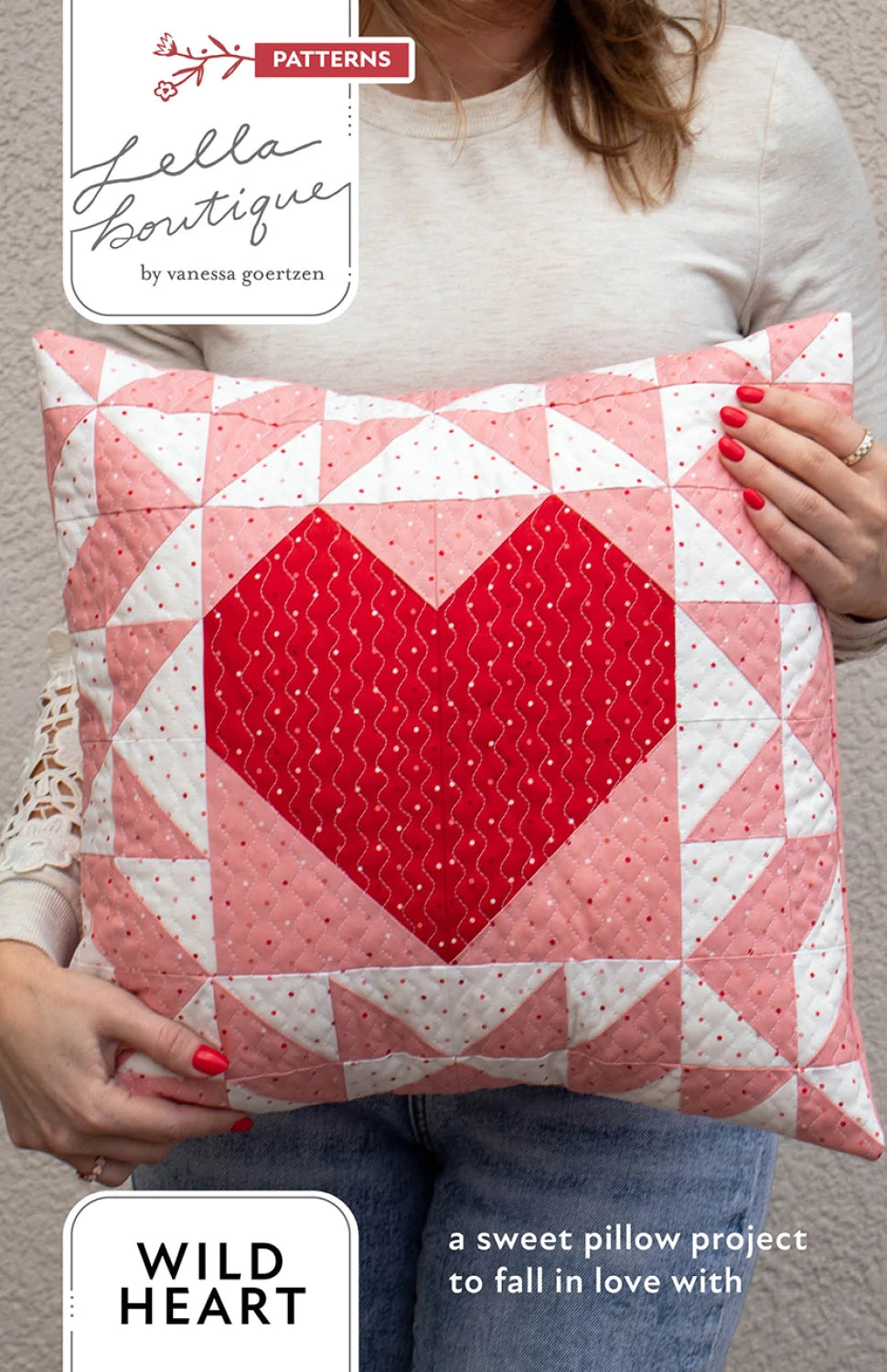 Wild Heart Pillow by Lella Boutique