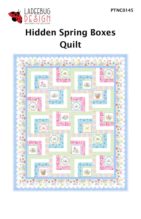 Hidden Spring Boxes Quilt Pattern by Ladeebug Designs
