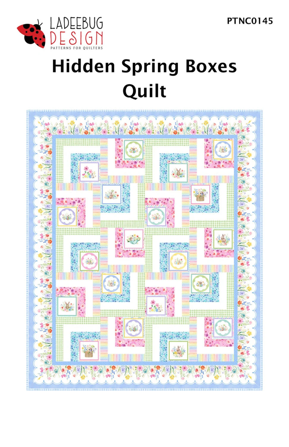 Hidden Spring Boxes Quilt Pattern by Ladeebug Designs