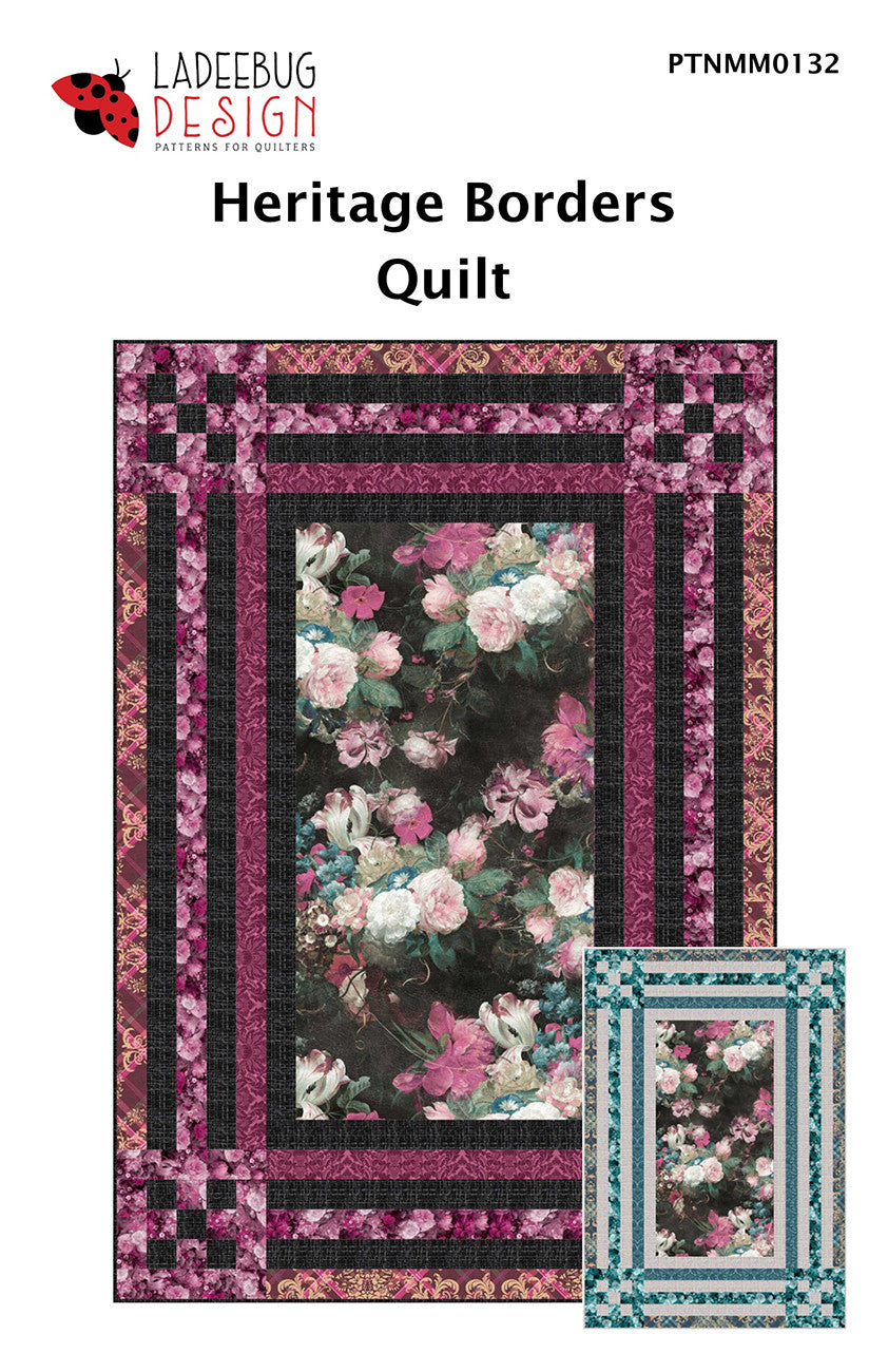 Heritage Borders Quilt Pattern by Ladeebug Designs