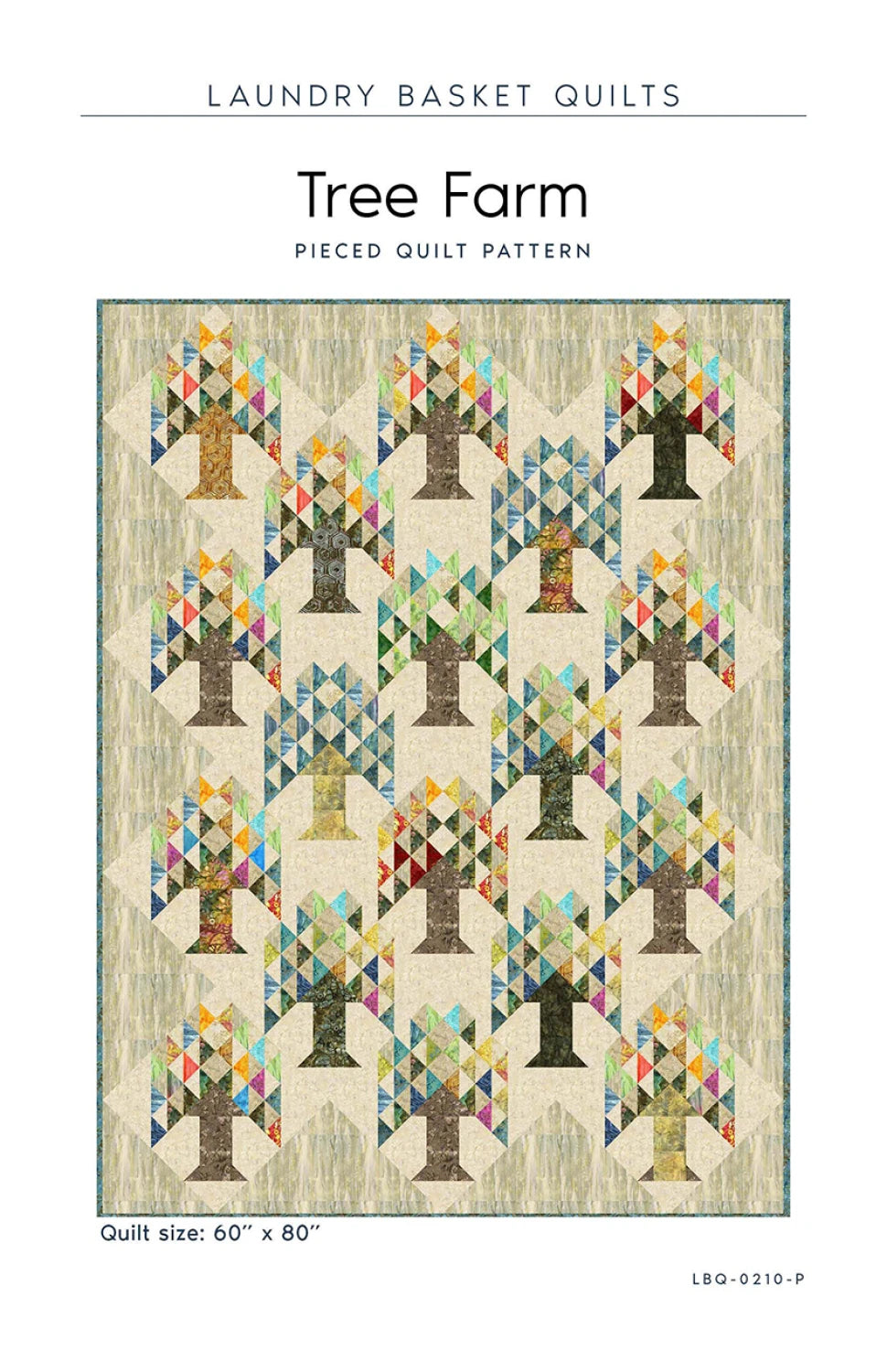 Tree Farm Quilt Pattern by Laundry Basket
