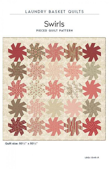 Swirls Quilt Pattern by Laundry Basket