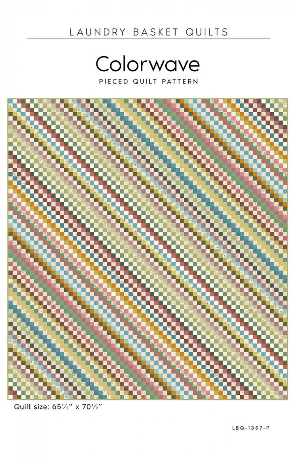 Colorwave Quilt Pattern by Laundry Basket