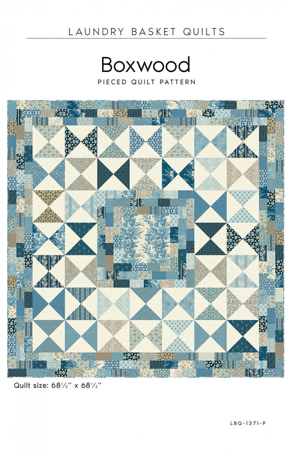 Boxwood Quilt Pattern by Laundry Basket