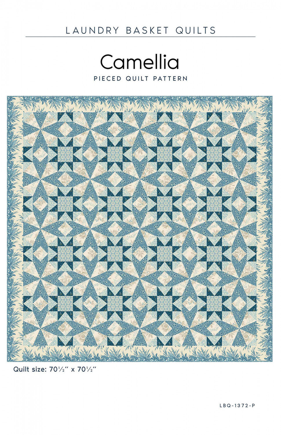 Camellia Quilt Pattern by Laundry Basket