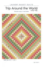 Trip Around the World - Lady Tulip Quilt Pattern by Laundry Basket