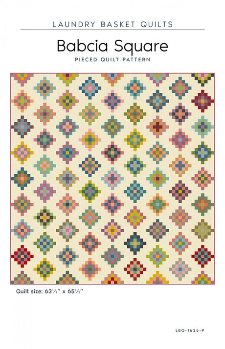 Babcia Square Quilt Pattern by Laundry Basket