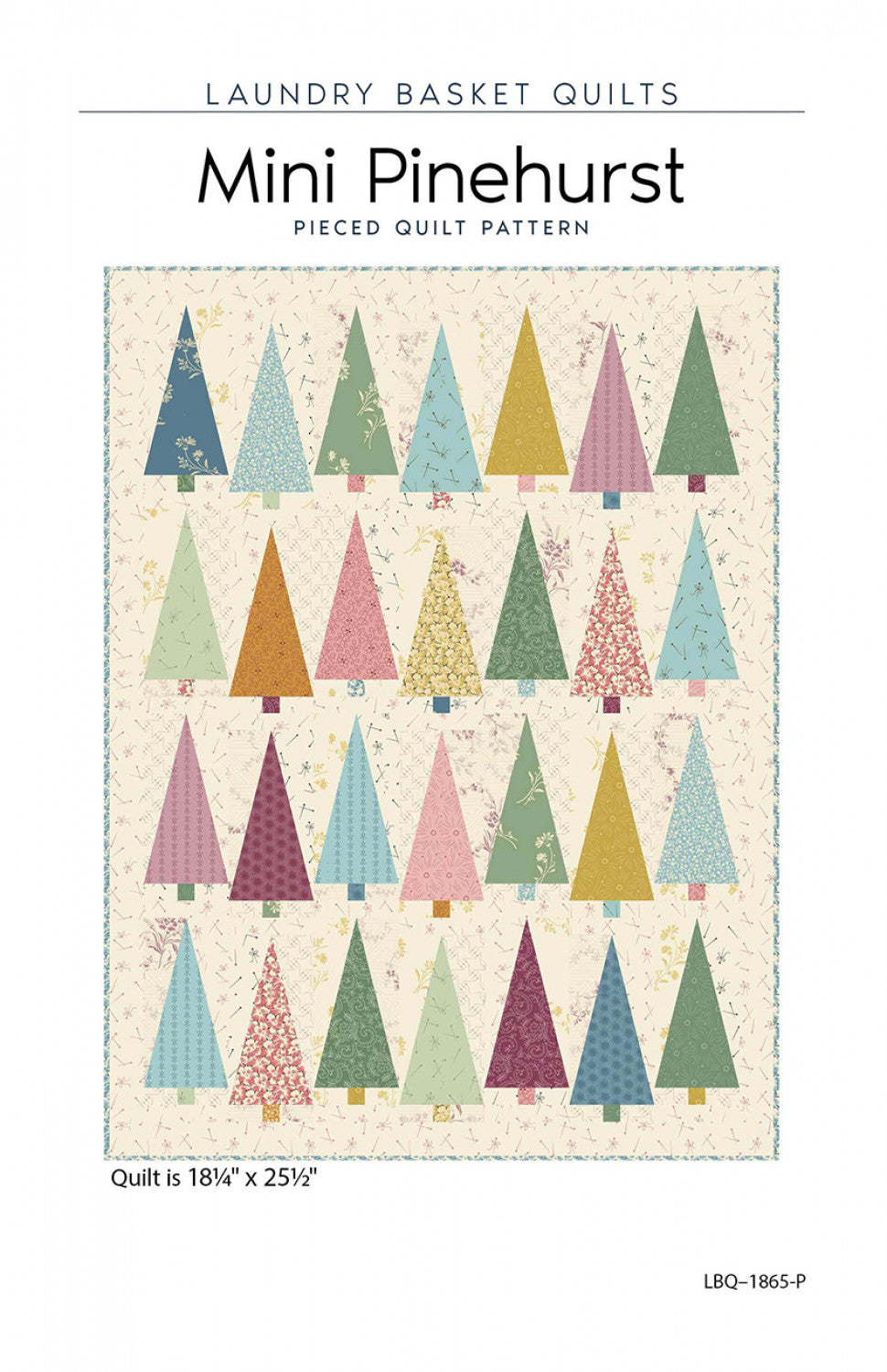 Mini Pinehurst Quilt Pattern by Laundry Basket