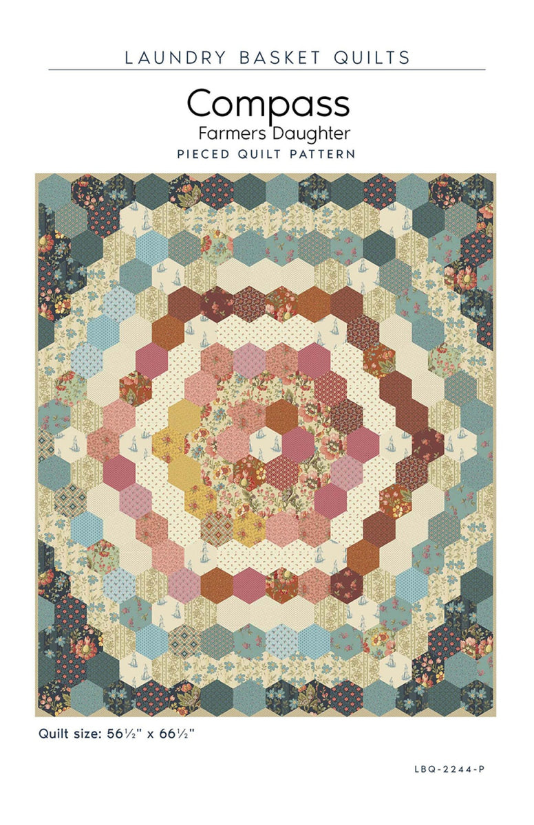 Compass - Farmers Daughter Quilt Pattern – Quilting Books Patterns and ...