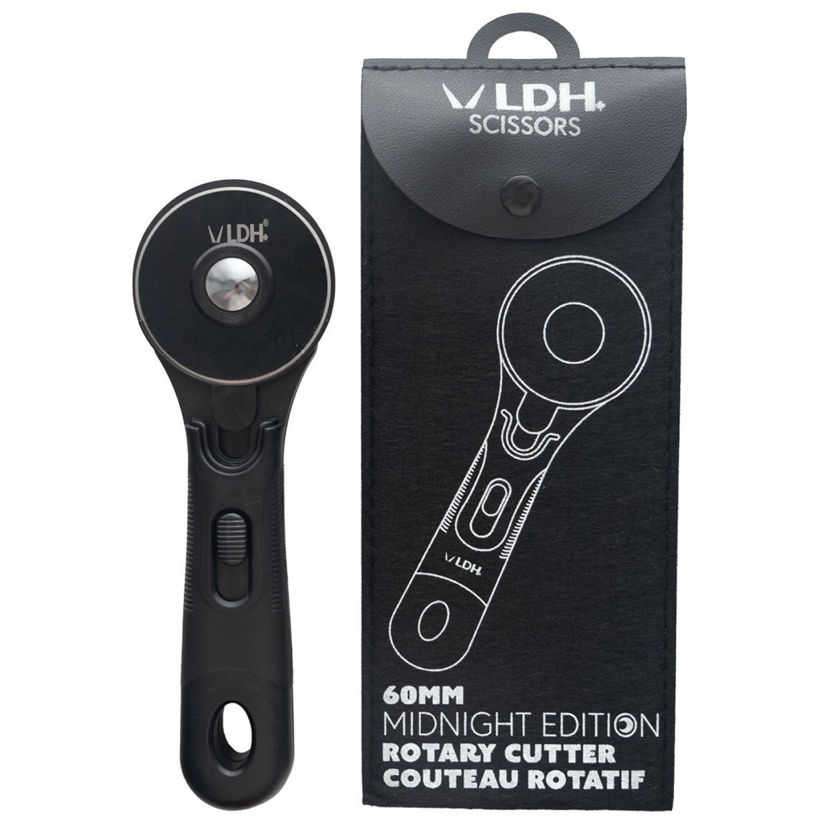 Midnight Edition Rotary Cutter by LDH Scissors Inc