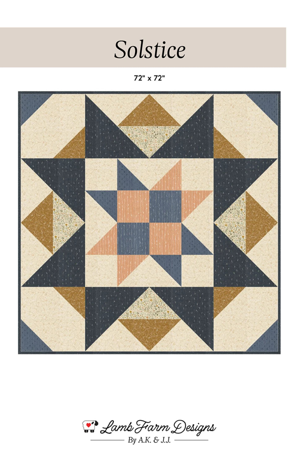 Solstice Quilt Pattern by Lamb Farm Designs