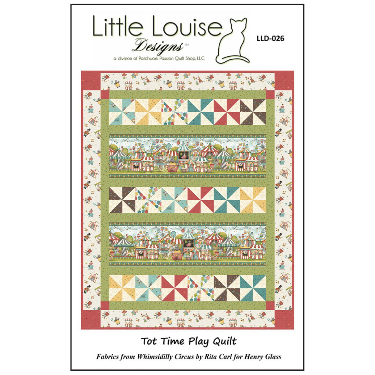 Tot Time Play Quilt Quilt Pattern by Little Louise Designs
