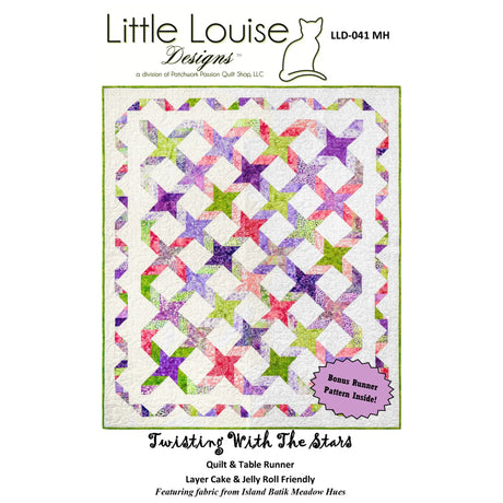 Twisting With the Stars Quilt Pattern by Little Louise Designs