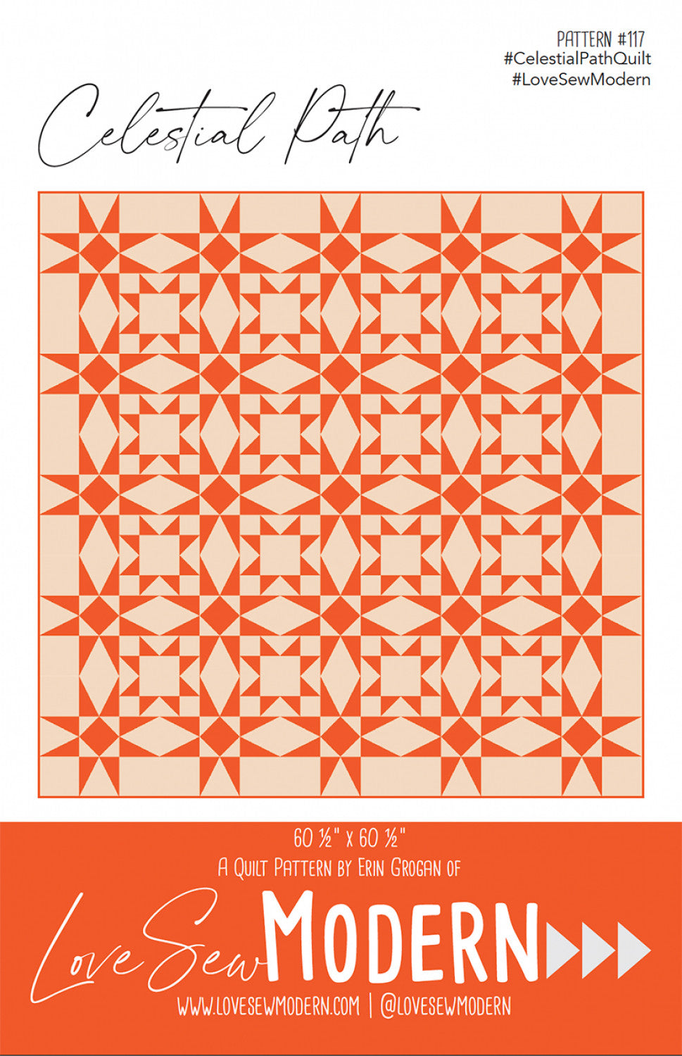 Celestial Path Quilt Pattern by Love Sew Modern
