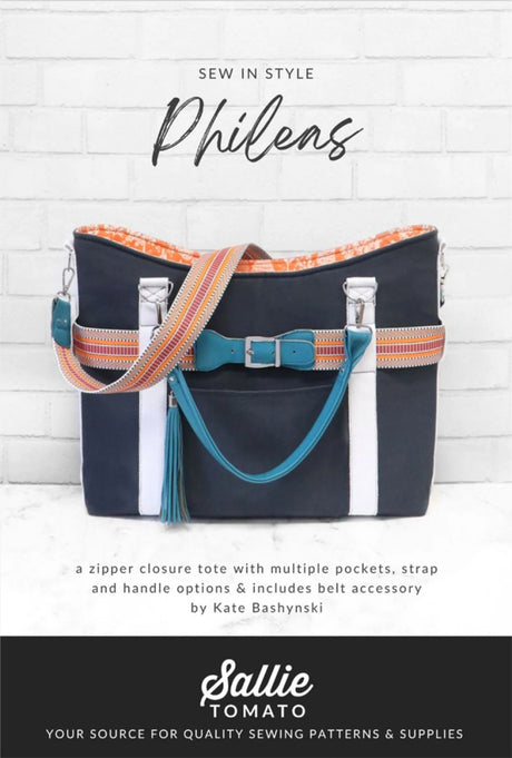 Philias Bag Pattern by Sallie Tomato
