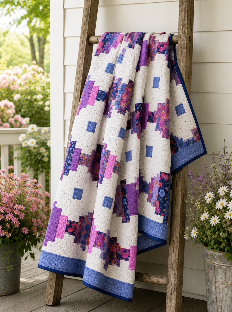 Good Vibrations Downloadable Pattern by Cuddle Cat Quiltworks