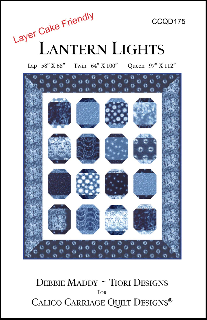 Lantern Lights Quilt Pattern by Calico Carriage