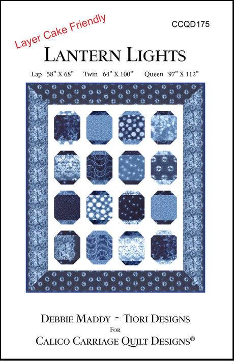 Lantern Lights Quilt Pattern by Calico Carriage