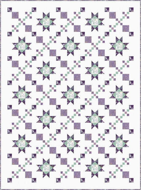 Lavender Lane Downloadable Pattern by Upper Canada QuiltWorks